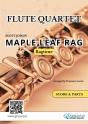Flute Quartet / Ensemble "Maple Leaf Rag" Score & Parts - Preview