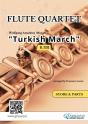 Flute Quartet "Turkish March" K 331 Score & Parts - Preview