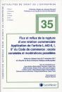 Flux Et Reflux De La Rupture Brutale D'Une Relation Commerciale - Preview