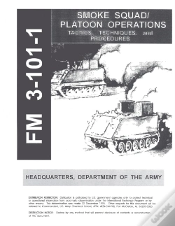 Capa do artigo Fm 3-101-1 Smoke Squad/Platoon Operations