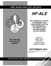 Fm 6-02.74 Hf-Ale Multi-Service Tactics, Techniques, And Procedures For The High Frequency- Automatic Link Establishment (Hf-Ale) Radios