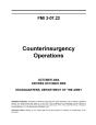 Fmi 3-07.22 Counterinsurgency Operations - Preview