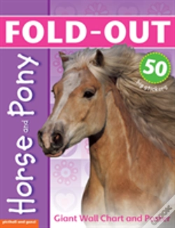 Capa do artigo Fold-Out Poster Sticker Book: Horse & Pony
