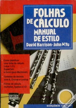 Capa do artigo Folhas de Cálculo - Manual de Estilo