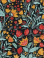 Folk Art Cloth Bound Notebook - Preview