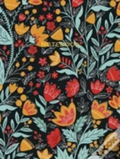 Capa do artigo Folk Art Cloth Bound Notebook