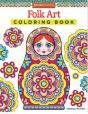 Folk Art Coloring Book - Preview