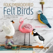 Capa do artigo Folk Embroidered Felt Birds