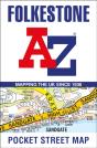 Folkestone A-Z Pocket Street Map - Preview