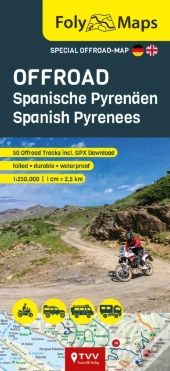Folymaps Offroad Spanish Pyrenees 1:250,000