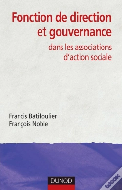 Capa do artigo Fonction De Direction Et Gouvernance Dans Les Associations D'Action Sociale