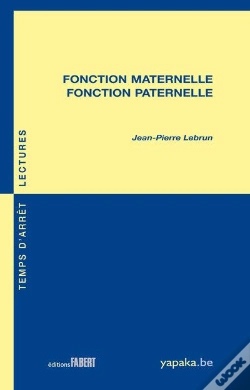 Capa do artigo Fonction Maternelle, Fonction Paternelle