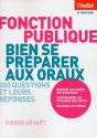 Fonction Publique ; Bien Se Préparer Aux Oraux (8e Édition) - Preview