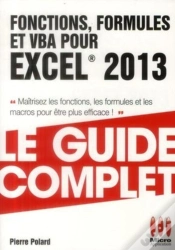 Capa do artigo Fonctions, Formules Et Vba Pour Excel (Édition 2013)