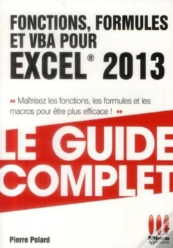 Capa do artigo Fonctions, Formules Et Vba Pour Excel (Édition 2013)