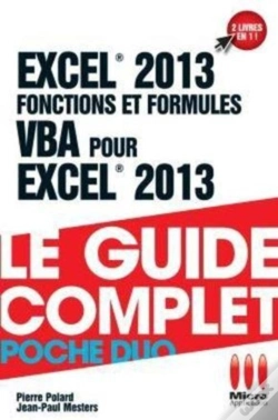 Capa do artigo Fonctions, Formules Et Vba Pour Excel (Édition 2013)
