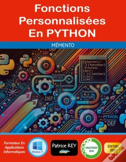 Capa do artigo Fonctions Personnalisees En Python - Edition 2024