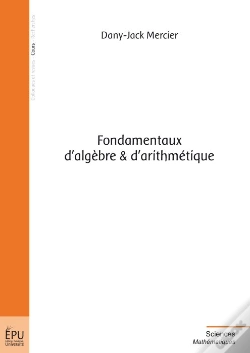 Capa do artigo Fondamentaux D'Algèbre Et D'Arithmétique