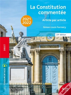 Capa do artigo Fondamentaux  - La Constitution Commentee 2021-2022