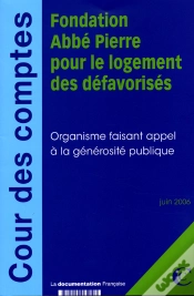 Capa do artigo Fondation Abbe Pierre Pour Le Logement Des Defavorises