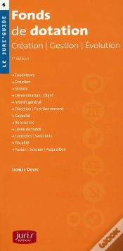 Capa do artigo Fonds De Dotation ; Création, Gestion, Évolution