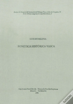 Capa do artigo Fonetica Historica Vasca