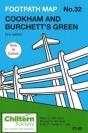 Footpath Map No. 32 Cookham And Burchett'S Green - Preview