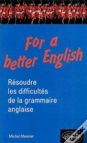 Capa do artigo For A Better English - Résoudre Les Difficultés De La Grammaire Anglaise