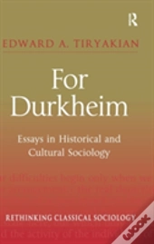 For Durkheim