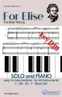 For Elise - All Instruments And Piano (Easy/Intermediate) Key Dm - Preview