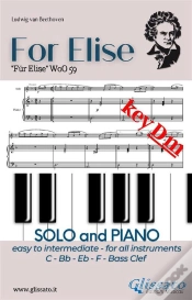 Capa do artigo For Elise - All Instruments And Piano (Easy/Intermediate) Key Dm