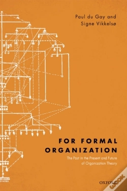 Capa do artigo For Formal Organization