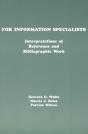 For Information Specialists - Preview