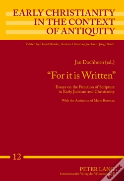 Capa do artigo «For It Is Written»