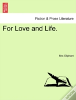 Capa do artigo For Love And Life.