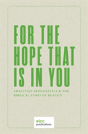 For The Hope That Is In You - Preview