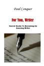 For You, Writer - Preview