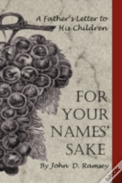 Capa do artigo For Your Names' Sake
