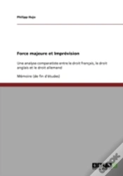 Capa do artigo Force Majeure Et Imprevision