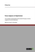Force Majeure Et Imprevision
