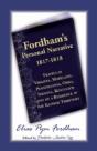 Fordham'S Personal Narrative, 1817-1818t - Preview