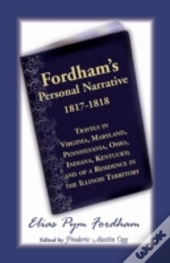 Fordham'S Personal Narrative, 1817-1818t