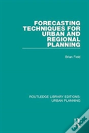 Capa do artigo Forecasting Techniques For Urban And Regional Planning