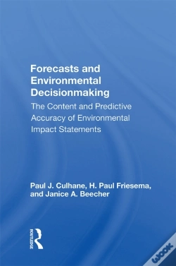 Capa do artigo Forecasts And Environmental Decision Making