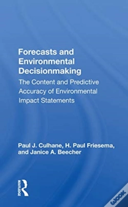 Capa do artigo Forecasts And Environmental Decision Making