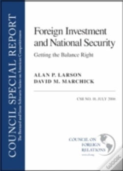 Capa do artigo Foreign Investment And National Security