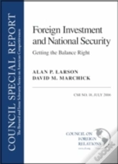 Foreign Investment And National Security