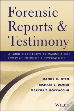 Capa do artigo Forensic Reports And Testimony