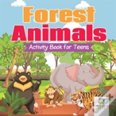 Forest Animals Activity Book For Teens