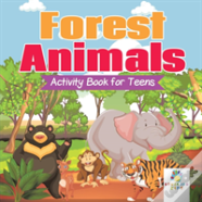 Forest Animals Activity Book For Teens